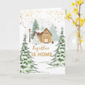 Together is home card karte (Gelbe Blume)