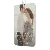 Together is my Favorite Place Photo Engagement Autolufterfrischer (Links)