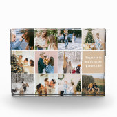 Together Is Our Favorite Place to Be Photo Collage Fotoblock (Vorderseite)