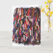 together leather karte (Gelbe Blume)