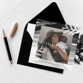 Together Modern & Minimum Japandi Christmas Feiertagskarte