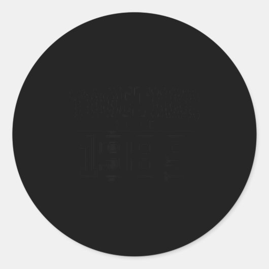 Together Since 1989 Couple Shirt Valentines Day Runder Aufkleber (Vorderseite)