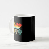 Together Since 1999 Shirt Retro Couple Anniversary Kaffeetasse (Vorderseite Links)