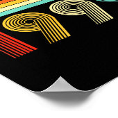 Together Since 1999 Shirt Retro Couple Anniversary Poster (Ecke)