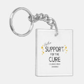 together.support.cure.cure.KindKrebs-Schlüsselanhä Schlüsselanhänger (Vorderseite links)