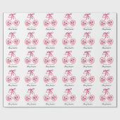 TOGETHER WE ARE CHERRY AWSOME GESCHENKPAPIER (Flach)