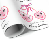 TOGETHER WE ARE CHERRY AWSOME GESCHENKPAPIER (Rolleneckpunkt)