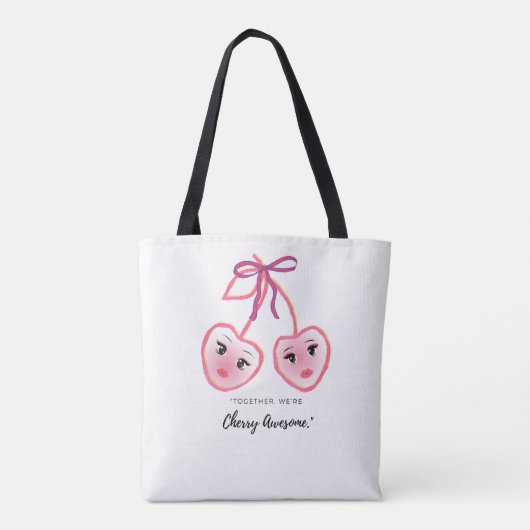 TOGETHER WE ARE CHERRY AWSOME TASCHE (Rückseite)