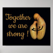 Together we are strong ! - poster (Vorne)