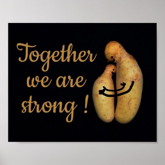 Together we are strong !  - poster (Vorne)