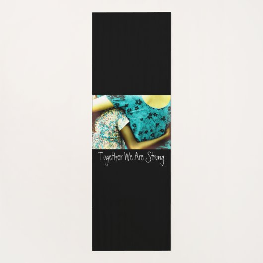 Together We Are Strong Yogamatte (Rückseite)