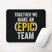 Together We Make An Ec Team - Awesome Coworkers Te Mousepad (Mit Mouse)