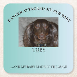 Together We Rose Above It Rechteckiger Pappuntersetzer