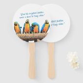 "Together We Shine" Fächer (Vorne und Hinten)