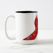 Together we will overcome zweifarbige tasse (Links)