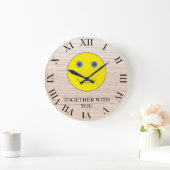 Together with you große wanduhr (Zuhause)