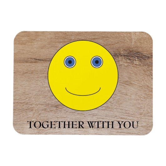 Together with you magnet (Horizontal)
