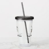 Toggenburg Dairy Goat Acryltrinkbecher (Links)