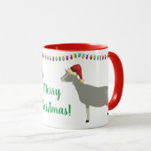 Toggenburg Dairy Goat Weihnachten Tasse (VorderseiteRechts)