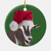 Toggenburg Goat Holiday Ornament (Hinten)