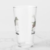 Toggenburg Milchziege Glas (Rechts)