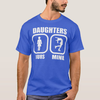 Toghters Yours, meins - Funny Figure Skaten Mama D T-Shirt