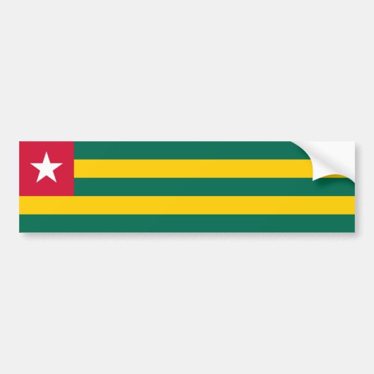 Togo Autoaufkleber (Vorne)