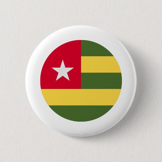 Togo Flag Button (Vorderseite)