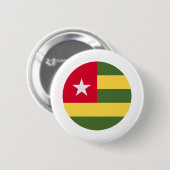 Togo Flag Button (Vorne & Hinten)