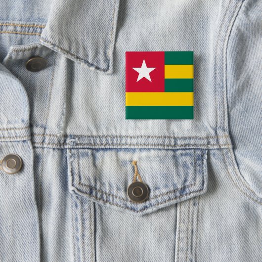 Togo Flag Button (Beispiel)