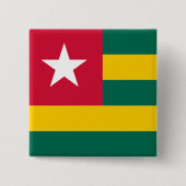 Togo Flag Button (Vorderseite)