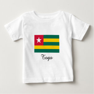 Togo Flag Design Baby T-shirt