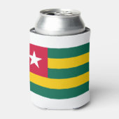 Togo Flag Dosenkühler (Kanne Vorderseite)