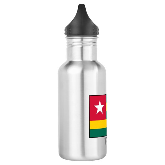 Togo Flag Edelstahlflasche (Links)