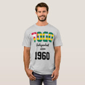 Togo Flag Independence Celebration T-Shirt (Vorne ganz)