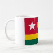 Togo Flag Kaffeetasse (Links)