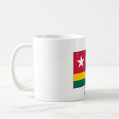 Togo Flag Kaffeetasse (Links)