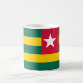 Togo Flag Keramik Kaffee Tasse (Mittel)