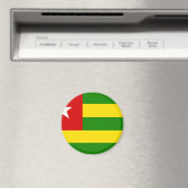 Togo Flag Magnet (In Situ (Geschirrspüler))