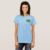 Togo Flag + Map T - Shirts (Vorne ganz)