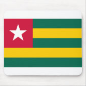 Togo Flag Mousepad (Vorne)