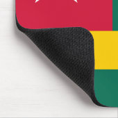 Togo Flag Mousepad (Ecke)
