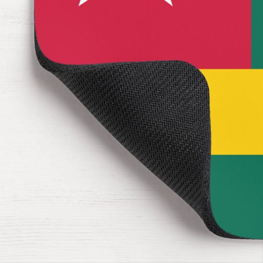 Togo Flag Mousepad (Ecke)