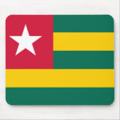 Togo Flag Mousepad (Vorne)