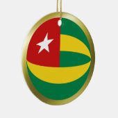 Togo Flag Ornament (Rechts)