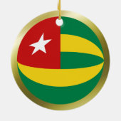 Togo Flag Ornament (Hinten)