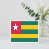 Togo - Flag - Postkarte (Stehend Vorderseite)
