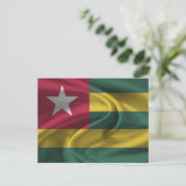 Togo Flag Postkarte (Stehend Vorderseite)