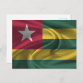 Togo Flag Postkarte (Vorne/Hinten)