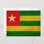 Togo Flag Postkarte (Vorne/Hinten)